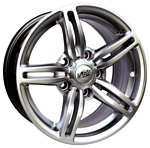    WOLF Wheels Extreme 509 613/4x98 D58.6 ET20 Silver