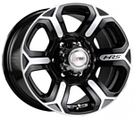    Racing Wheels H-427 8x17/5x139.7 D108.2 ET0 Black